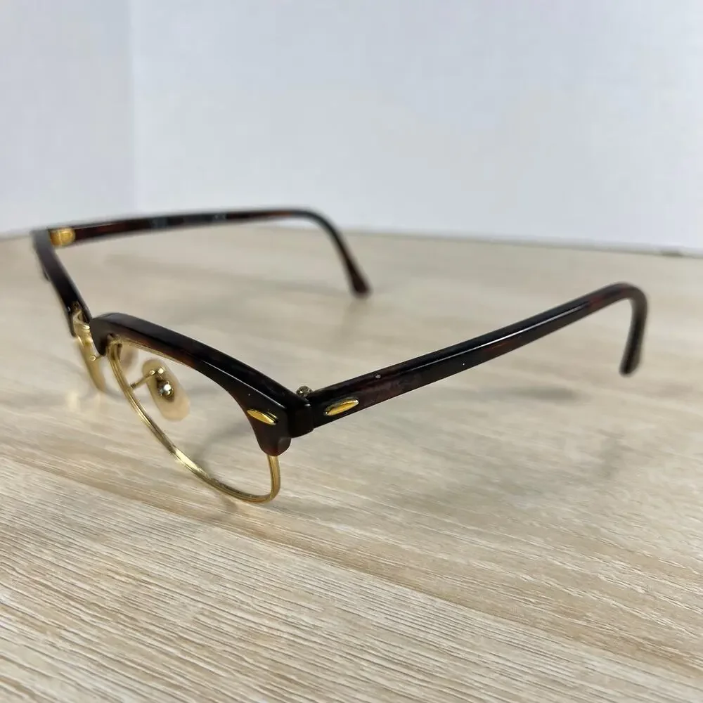 Ray-Ban RB5154 2372 Eyeglasses PARTS ONLY Tortoise Shell Frames 49-21-140